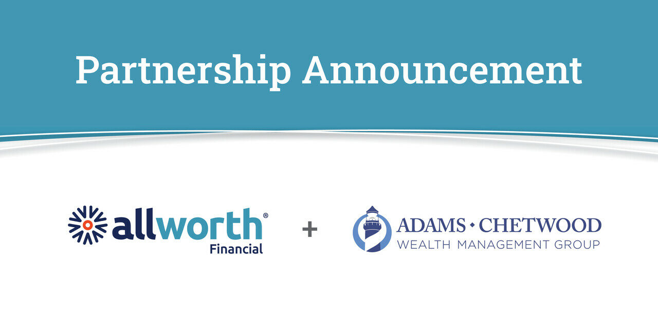 Partnership announcement between Allworth Financial and Adams Chetwood