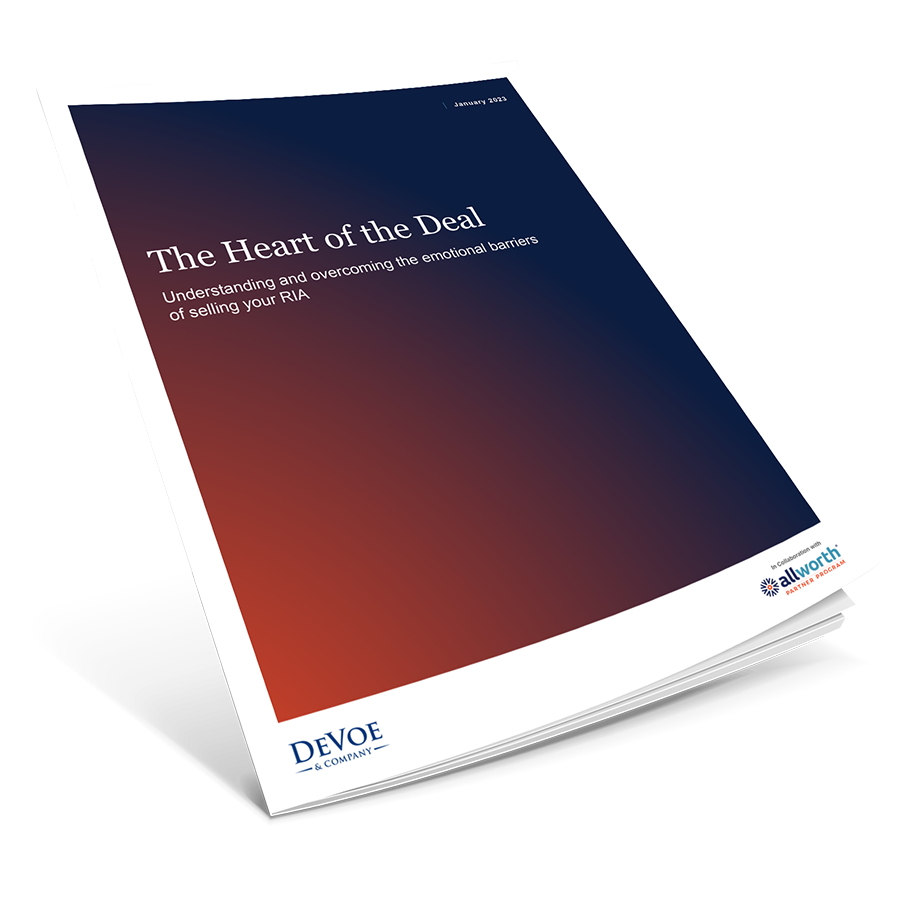 Heart of the Deal Guide cover by Allworth Financial and DeVoe