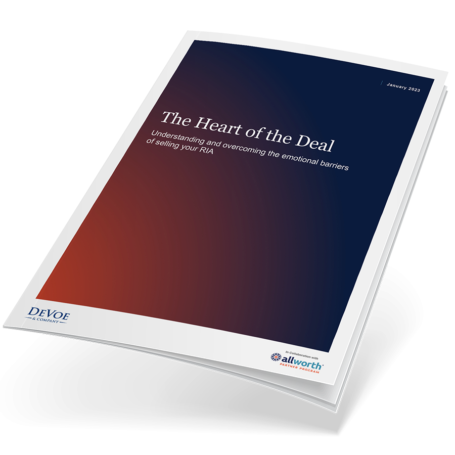 Heart of the Deal Guide cover by Allworth Financial and DeVoe