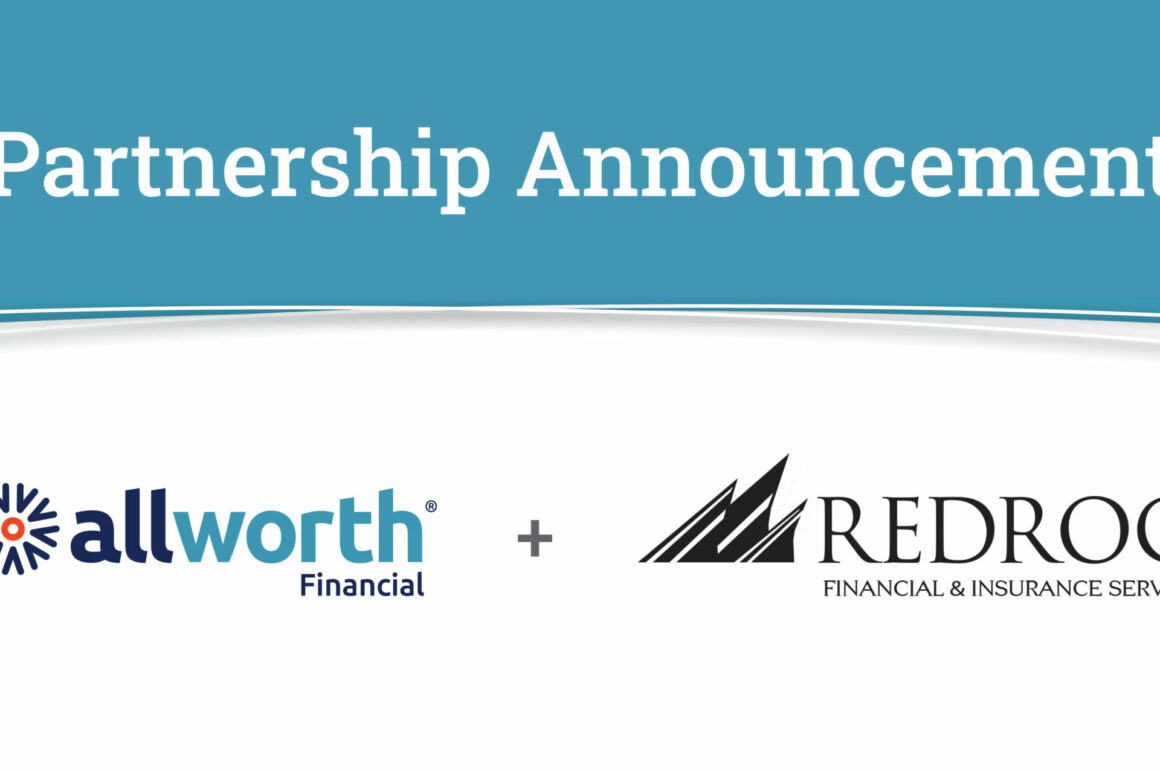 Partnership announcement between Allworth financial and redrock financial
