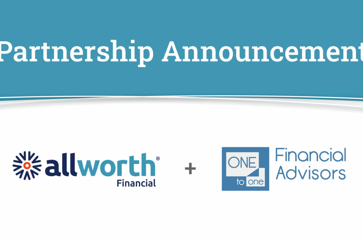 Partnership announcement allworth financial and one-to-one financial advisors