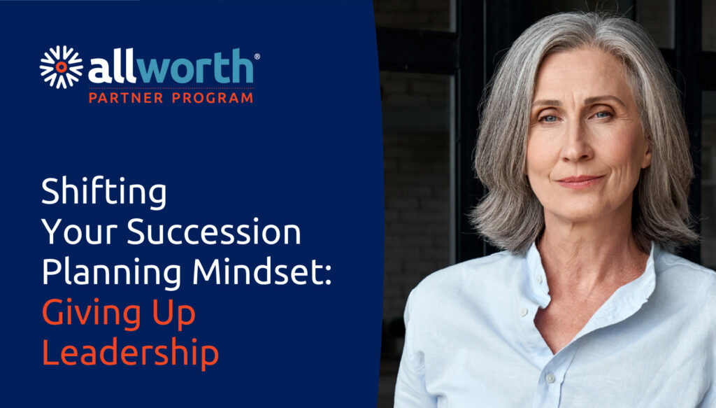 shifting your succession planning mindset - giving up leadership